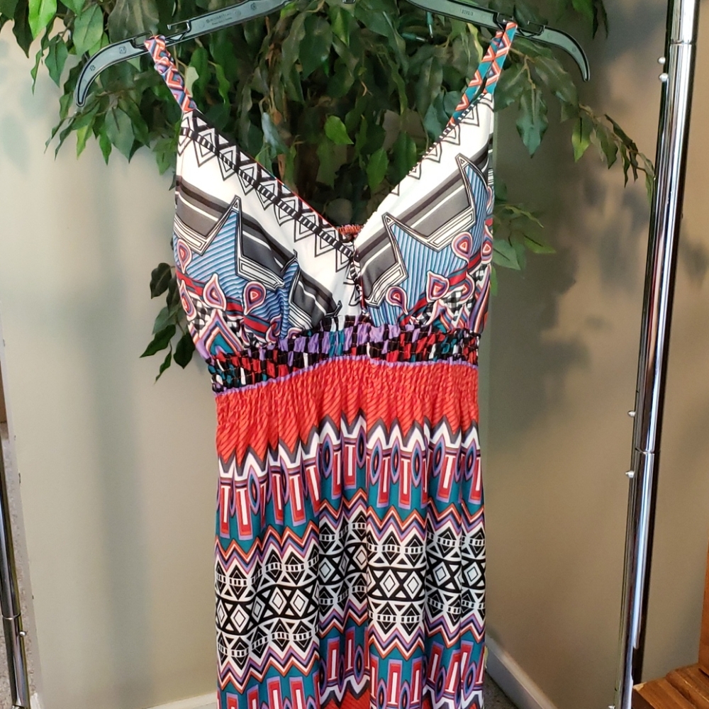 Colorful Summer Dress | Size XL